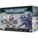 GW Warhammer 40,000 Tyranids Termagants and Ripper Swarm + Paint set – Zboží Živě