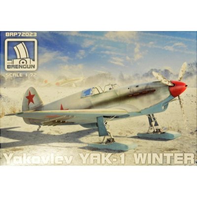 Brengun Yakovlev Yak-1 winter Jakovlev Jak-1 plastic kit BRP72023 1:72