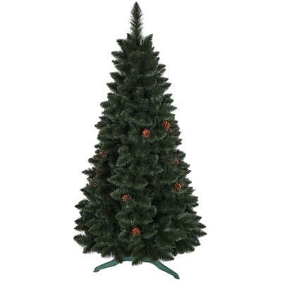 zanapo.cz Umělý vánoční stromeček Borovice de luxe classic se šiškami 220 cm – Hledejceny.cz