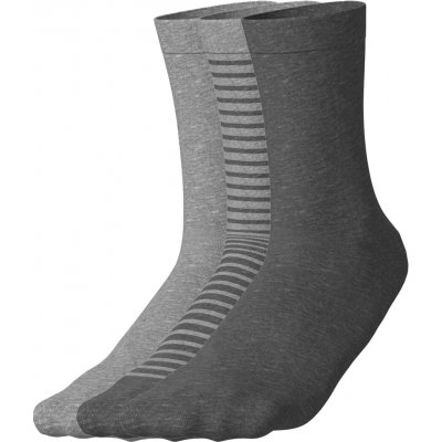 Esmara dámské ponožky s BIO bavlnou 3 páry šedá – Hledejceny.cz