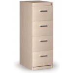 Corping dřevěná 4 zásuvky bříza – Zboží Dáma