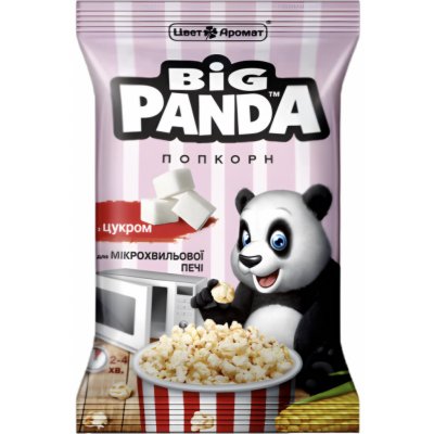 Big Panda popcorn do mikrovlnky Sladký 100 g – Zboží Dáma