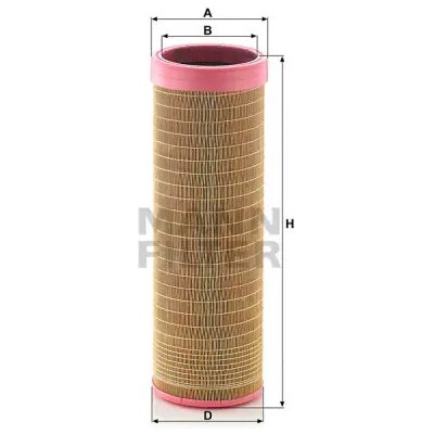 MANN FILTER Vzduchový filtr CF 18 202 – Hledejceny.cz