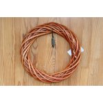 Morex Proutěný věnec k dekorování základ pro celoroční výzdobu 25 cm medová – Hledejceny.cz