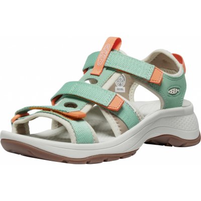 Keen Astoria West Open Toe Women - granite green/tangerine – Zboží Mobilmania