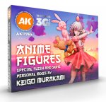 AK Interactive Keigo Murakami Personal Mixes: Anime Figures Paint Set 18 barev – Zboží Živě