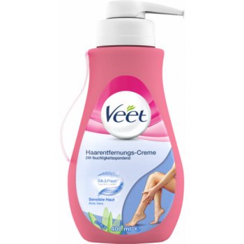 Veet Silky Fresh depilační krém pro citlivou pokožku 400 ml