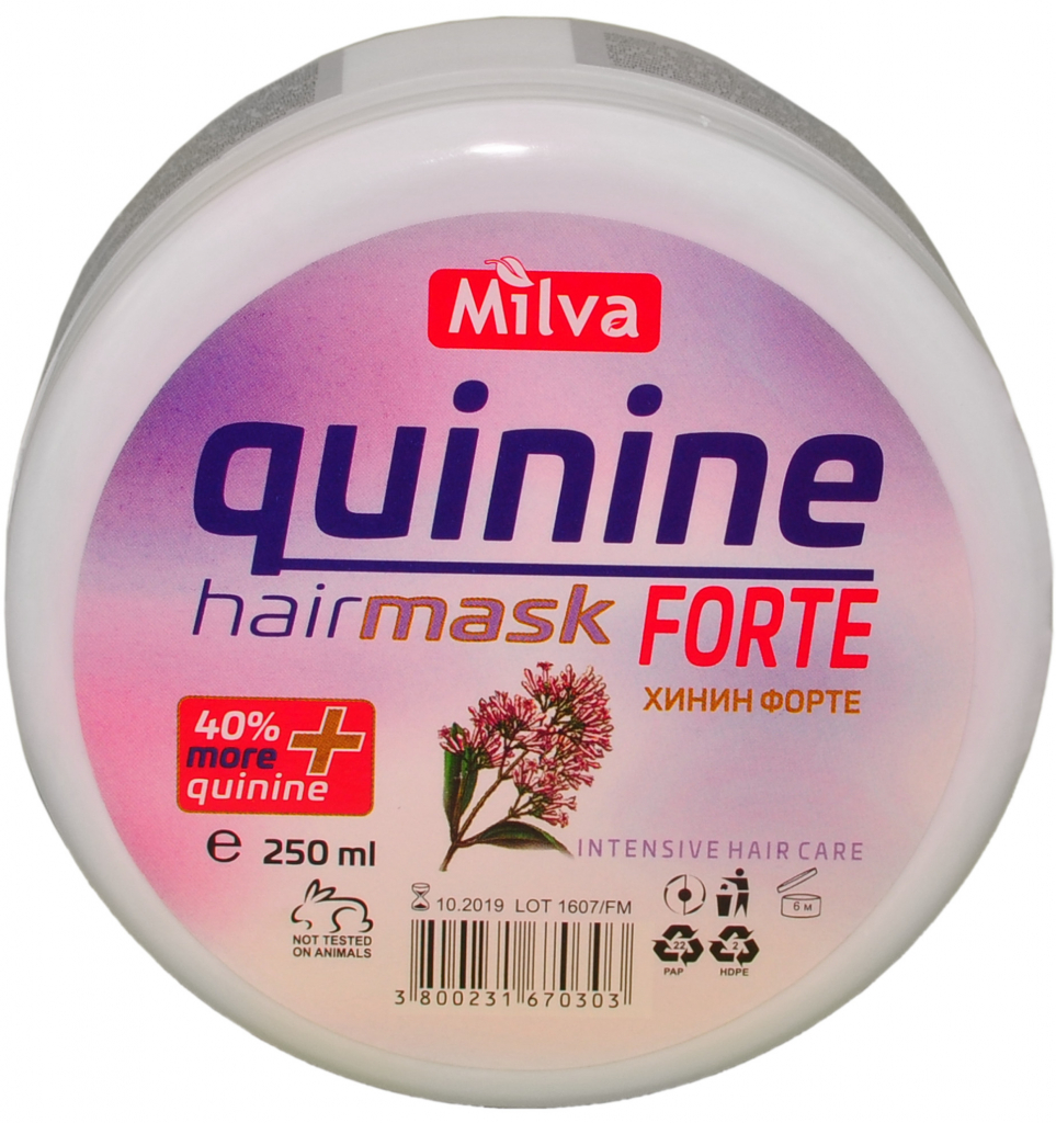 Milva Chininová maska Forte 250 ml