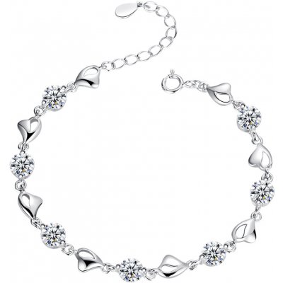 Mabell dámský stříbrný náramek ODETTE CZ221BGR-1811C45 – Hledejceny.cz