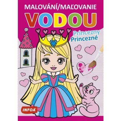 Malování Maľovanie vodou Princezny Princezné – Zbozi.Blesk.cz