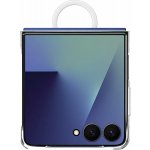 Samsung Z Flip7 Silikonový kryt s držákem na prst černý EF-PF766TBEGWW – Zboží Živě