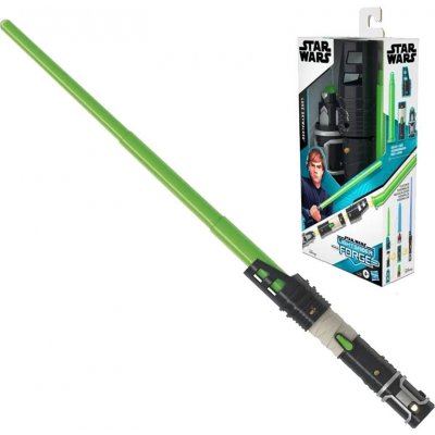 HASBRO Světelný meč Star Wars Luke Skywalker vysouvací – Zboží Mobilmania