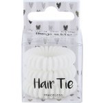 2K Hair Tie 3 ks spirálovité gumičky pro ženy White – Zbozi.Blesk.cz