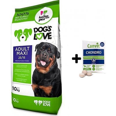 Dog's Love Adult Maxi 10 kg – Zboží Mobilmania