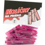 Injeton Plast kolíčky na prádlo světle zelená 20 ks – Sleviste.cz