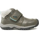 Keen Kootenay IV Mid Wp Youth steel grey/porcelain – Zboží Mobilmania