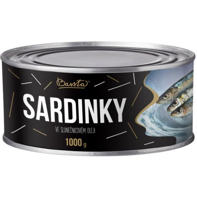 Bassta Sardinky ve slunečnicovém oleji 125 g – Hledejceny.cz