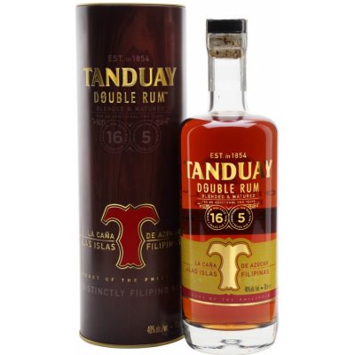 Tanduay Double Rum 16&5l 40% 0,7 (tuba) – Hledejceny.cz