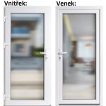 Soft WDS 3/3 sklo Krizet bílá 98 x 198 cm – Hledejceny.cz