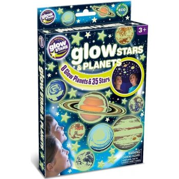 GlowStars Kreativní sada Glow Hvězdy a planety