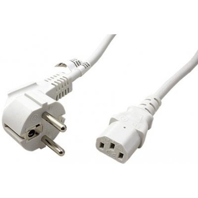 goobay Kabel síťový, CEE 7/7(M) - IEC320 C13, bílý, 5m (51321) - 19.92.0015 – Zboží Živě