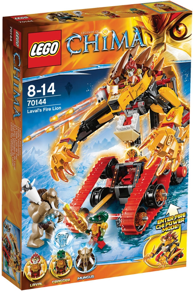 LEGO® CHIMA 70144 Lavalův ohnivý lev od 4 399 Kč - Heureka.cz