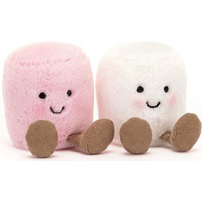 Jellycat Amuseable Pink and White Marshmallows – Zboží Dáma