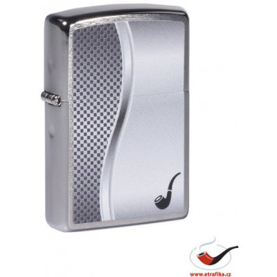 Zippo Dýmkový Pipe Lighter All Chrome 200 – Zbozi.Blesk.cz