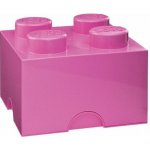 LEGO® úložný box 25 x 25 x 18 cm růžová – Hledejceny.cz