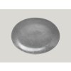 Talíř RAK Shale talíř oválný 36 × 27 cm – šedá RAK-SHNNOP36