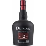 Dictador Rum 12y 40% 0,7 l (holá láhev) – Zboží Dáma