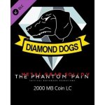 Metal Gear Solid 5: The Phantom Pain - 2000 MB Coin LC – Hledejceny.cz