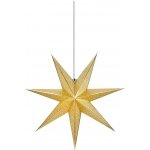 Markslöjd Hvězda GLITTER E14 6 W zlatá 75 x 75 x 23 cm – Hledejceny.cz