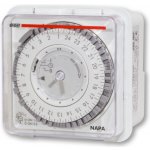 VEMER Hodiny spínací NAPA-D denní 16A 230V AC VP884100 – Zboží Mobilmania