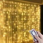 BERGE LED světelný závěs 3x1m teplá bílá – Hledejceny.cz