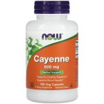 Now Cayenne 500 mg x 100 rostlinných kapslí – Hledejceny.cz