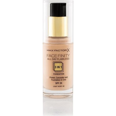 Max Factor Facefinity All Day Flawless 3in1 Foundation SPF20 40 Light Ivory 30 ml