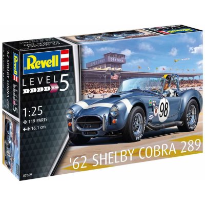 Revell Plastic ModelKit auto 07669 62 Shelby Cobra 289 1:25 – Zboží Mobilmania