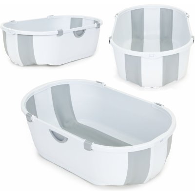 ECOTOYS Dětská skládací vanička šedá – Zboží Mobilmania