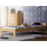 AMI Nábytek masiv Jasněna borovice s roštem – Sleviste.cz