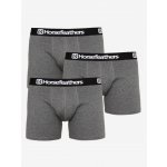 Horsefeathers DYNASTY 3PK HEATHER GRAY boxerky – Zbozi.Blesk.cz