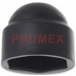 Krytka klobouková pro šestihran M10 PVC černá s=17 mm – Sleviste.cz