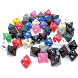 Kostka Chessex Opaque polyhedral D8 dice