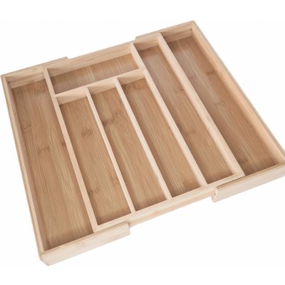 Příborník bambus posuvný 26/40x35,5x4,5 cm – Sleviste.cz