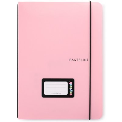 Oxybook Sešit A5 Pastelini růžová – Zboží Dáma