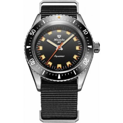 Nivada Grenchen Aquamar Black - Black Nato Strap – Hledejceny.cz