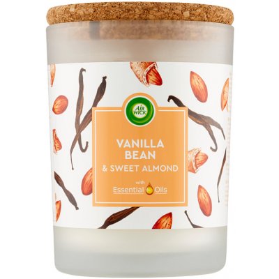 Air Wick Essential Oils Vanilla Bean & Sweet Almond 185 g – Zboží Mobilmania