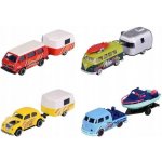 Majorette Autíčko s přívěsem VW The Originals Trailer 4 druhy – Zboží Dáma