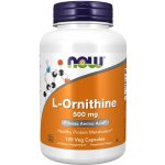 Now Foods Foods L-Ornitin 500 mg 120 veg kapslí – Hledejceny.cz
