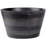 Nohelgarden květináč WOODEFF natural dekor dřevo d39x28 cm – Zboží Dáma